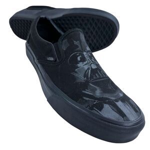 VANS Limited Edition Star Wars Darkside Darth Vader Slip-on Sneakers Sz 11 NWOB